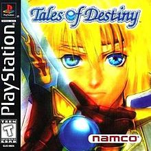 Copertina PS1 di Tales of Destiny